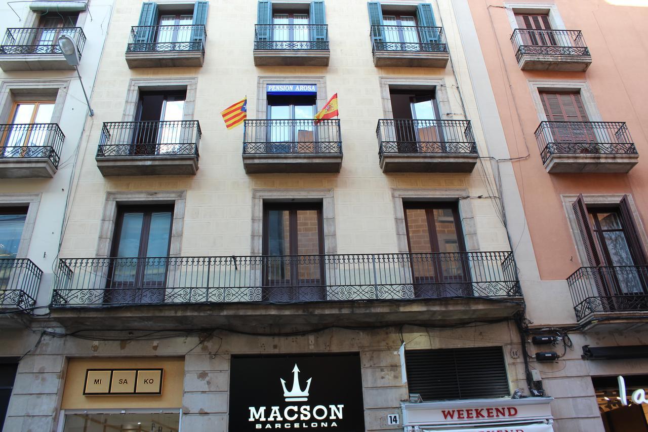 Pensión Arosa Barcelona Exterior foto